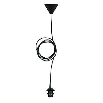 Valaisinripustussarja Harju E27 Musta 3,5 m
