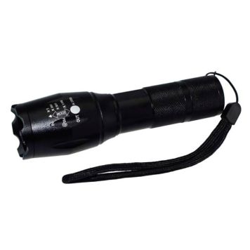 Käsivalaisin Harju 10 W 800 LM 3 x AAA Musta