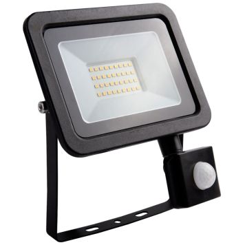 LED-valonheitin Megaman Tunnistimella 30 W Musta