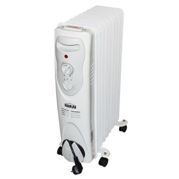 Öljytäytteinen lämmitin Harju 2000 W