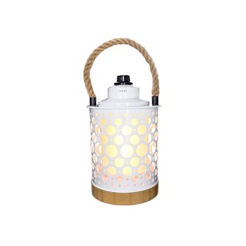 Lyhtyvalaisin Harju Stella Valkoinen 12 W