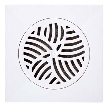 Lattiakaivonkansi Harju valkoinen 196 x 196 mm