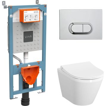 Seinä-WC VitrA 4in1 INTEGRA Rim-Ex