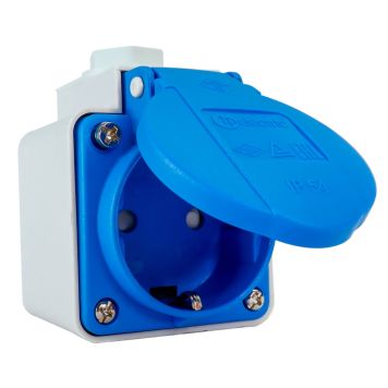 Sähköauton latauspistorasia Harju Super Schuko pinta-asennus IP54