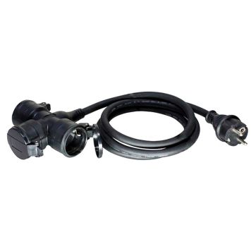 Ulkojatkojohto Harju 3-os 0,5 m IP44