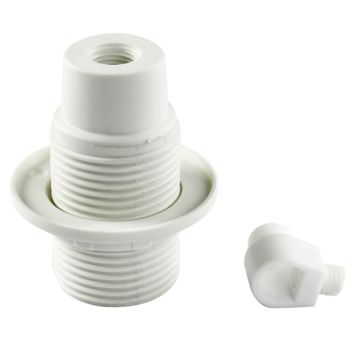 Lampunpidin laipalla Harju E14 Valkoinen