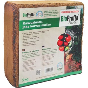 Kookoskuituharkko Bioproffa 5 kg