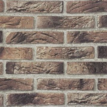 Kohovinyylitapetti Tiili