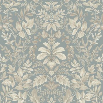 Kuitutapetti The Lost Garden Tavira Blue 91692