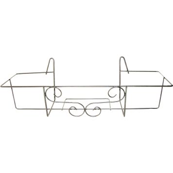 Seinäteline parvekelaatikolle harmaa 62 x 19,5 x 12 cm