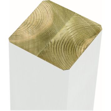 Tolppa Plus 6,8 x 6,8 x 188 cm valkoinen