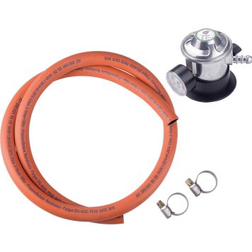 Matalapainesäädin Lucifer painoventtiili mittarilla