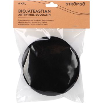 Aktiivihiilisuodatin Strömsö biojäteastiaan