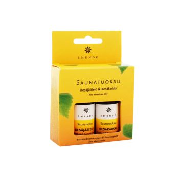 Saunatuoksu Emendo Kesäjäätelö & Kesäkarkki 2 x 10 ml