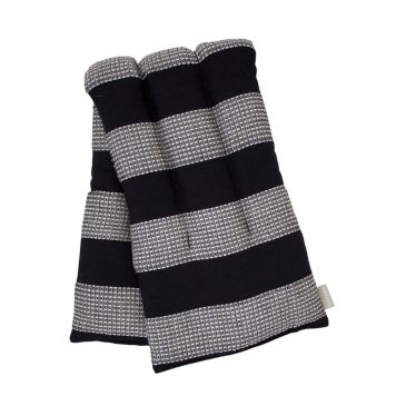 Iso vehnätyyny Emendo Musta Vohveli 31 x 17 cm