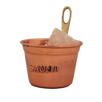 Saunasuolakuppi Emendo Kupari Ø8 x 7 cm