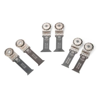 Teräsarja Fein StarlockMax Best of wood & metal 6 kpl