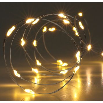 Valosarja 100 x LED hopea IP20