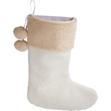 Joulusukka tupsuilla 24 x 43 cm lajitelma