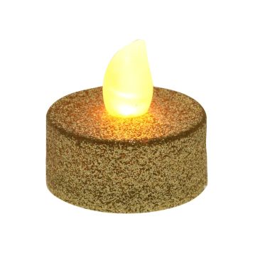 LED-kynttilä 6 kpl kultainen