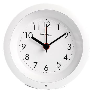 Herätyskello Technoline Modell X valkoinen Ø 11,3 cm