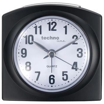 Herätyskello Technoline Modell L 2 hopea 8,1 x 8,1 cm