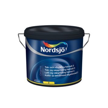 Katto- ja seinämaali Nordsjö Original 3 Valkoinen 2,5 l