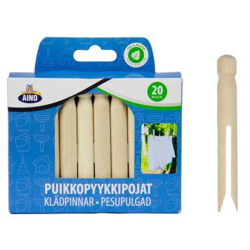 Puikkopyykkipojat Aino 20 kpl/pkt