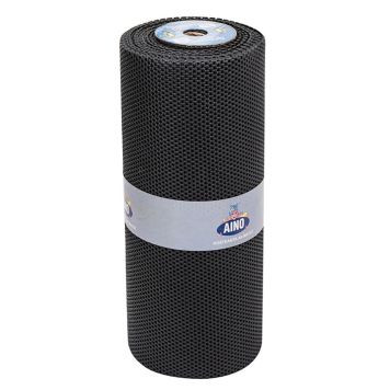 Kosteantilanmatto Aino musta 65 cm