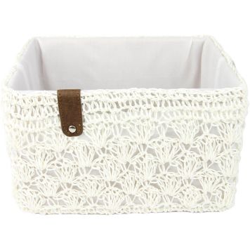 Paperinarukori Valley 28 x 21 x 17 cm Valkoinen