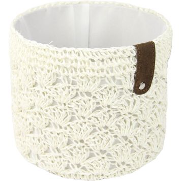 Paperinarukori Valley ø19 x 16 cm Valkoinen