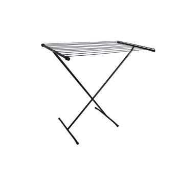 Pyykinkuivausteline Aino 9 m Musta