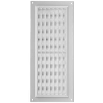 Tuuletusritilä Europlast Valkoinen 130 x 300 mm
