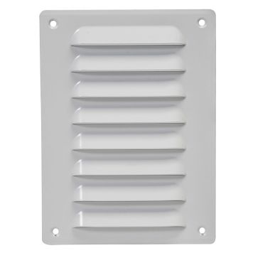 Säleikkö metalli-, Europlast 140 x 190 mm, valkoinen