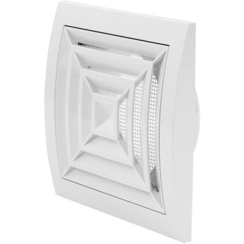 Tuuletusritilä, säädettävä Europlast 148 x 153 Ø 125 mm