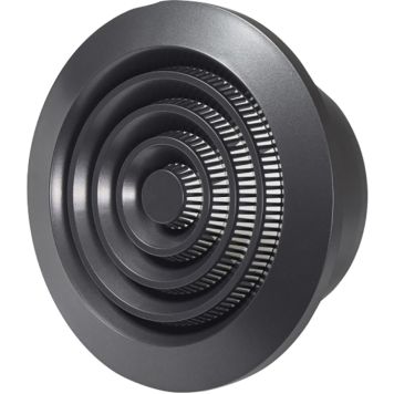 Tuuletusritilä Europlast ⌀100 mm antrasiitti