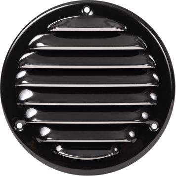 Metallisäleikkö Europlast MR100M Musta Ø100 mm