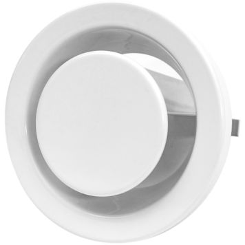 Poistoilmaventtiili Europlast DMK100 Valkoinen Ø100 mm