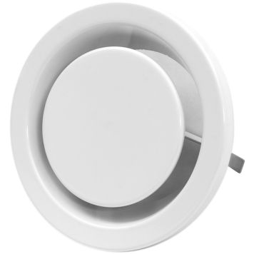 Poistoilmaventtiili Europlast DMK125 Valkoinen Ø125 mm