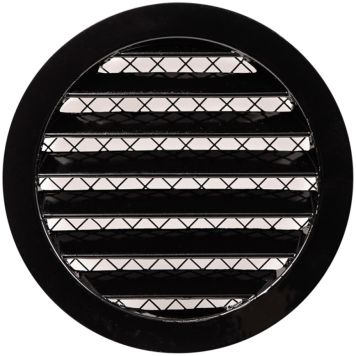 Säleikkö Europlast MRA160M Musta Ø160 mm