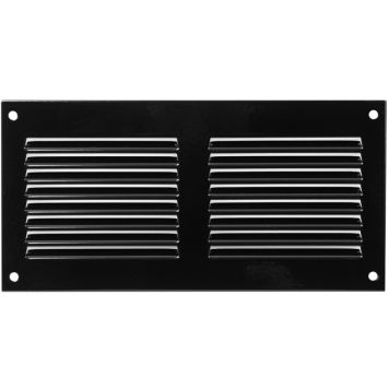 Säleikkö Europlast MR2010M Musta 200 x 100 mm