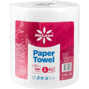 Käsipyyherulla Mclean 500 kpl