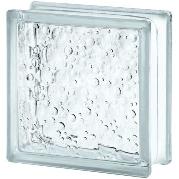 Lasitiili Seves Glassblock Savona 19 x 19 x 8 cm