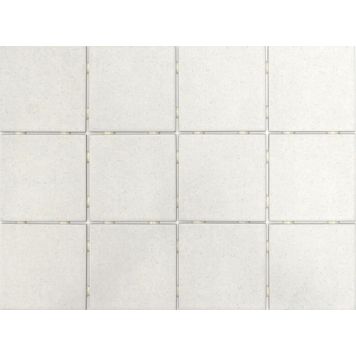 Lattialaatta Tundra Dot valkoinen 10 x 10 cm