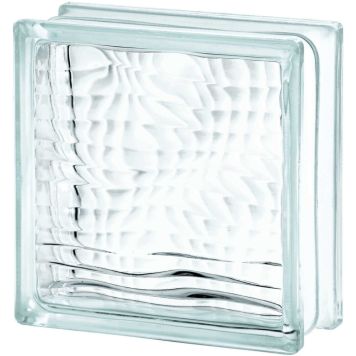 Lasitiili Seves Glassblock Optical 19 x 19 x 8 cm