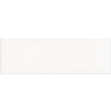 Seinälaatta Matt White 10 x 30 cm