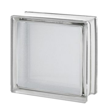 Lasitiili Arctic sileä 19 x 19 x 8 cm väritön kuvioitu