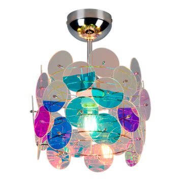 Kattovalaisin Trio Iride kromi Ø 25 cm