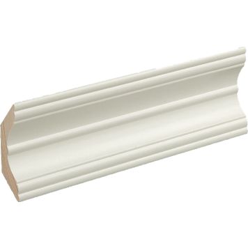 Kattolista 5 kpl Siparila KINOS 15 x 64 x 3600 mm puhdas valkoinen