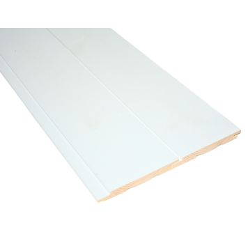 Sisustuspaneeli Siparila ROSO Puhdas Valkoinen 13 x 120 x 2350 mm